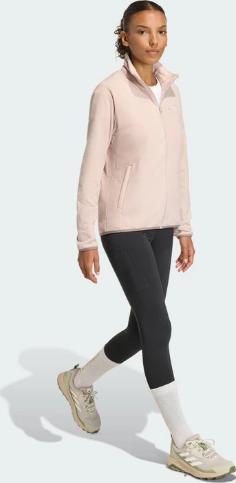 adidas Terrex Multi Essentials Fleece Jacke wonder beige (Damen)