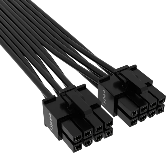 Corsair Strimer Wireless 2x8-PIN, 2x 6/8-Pin PCIe Verlängerungskabel Typ-4-Netzteilkabel