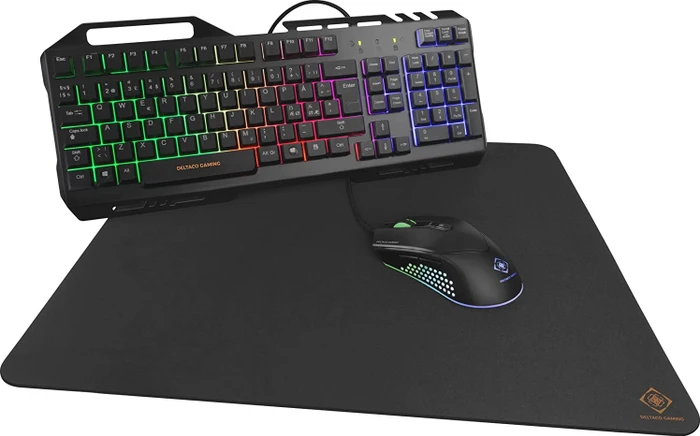 Deltaco Gaming 3in1 Gaming Gear Kit, USB, UK
