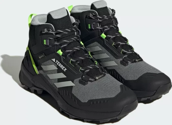 adidas Terrex Swift R3 Mid GTX wonder silver/lucid lemon (Herren)