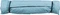 Trixie Reisedecke Samoa Classic, 120x80cm, blau/grau Vorschaubild