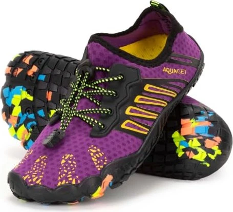 Aquaget Badeschuhe violett