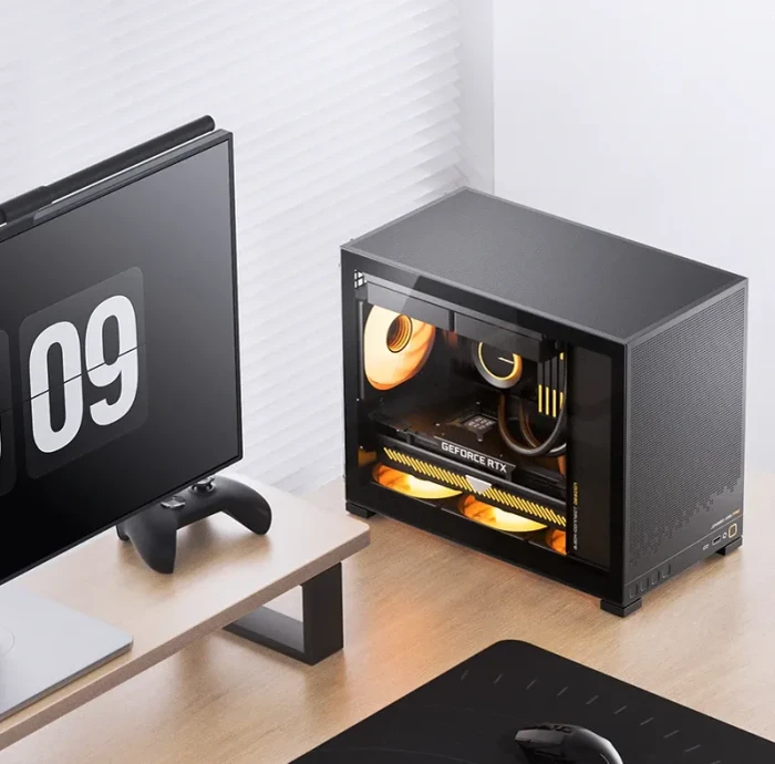 Jonsbo D32 STD Black, Glasfenster