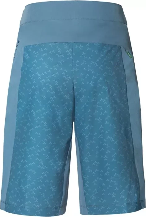 Vaude Ledro Print Shorts Fahrradhose kurz blue gray (Damen)
