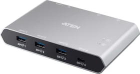 ATEN US3342 USB 3.0 Sharing Switch, 4-fach USB-A 3.1, USB-C 3.1
