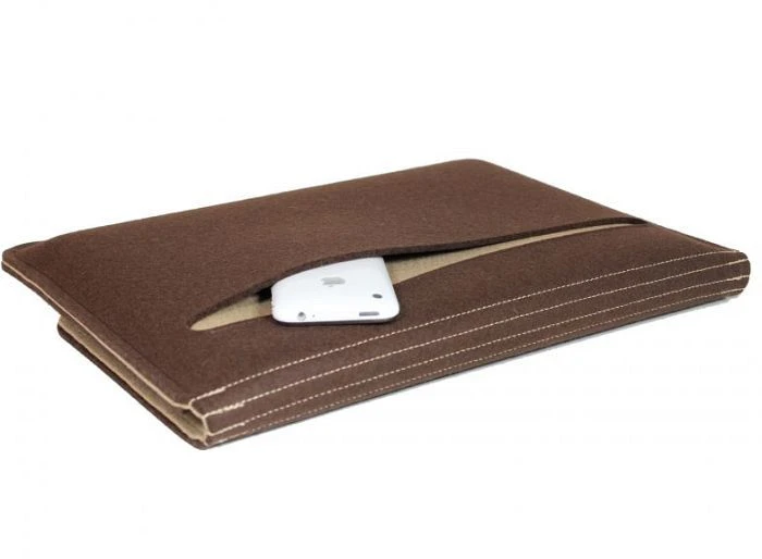 Waterkant Deichkönig Schutzhülle für MacBook 13", braun/beige