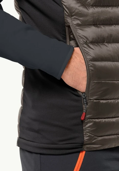Jack Wolfskin Routeburn Pro Ins Funktionsweste cold coffee (Herren)