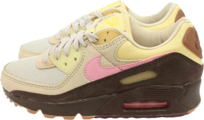 Nike Air Max 90 velvet brown/light british tan/baroque brown/pink (Damen)