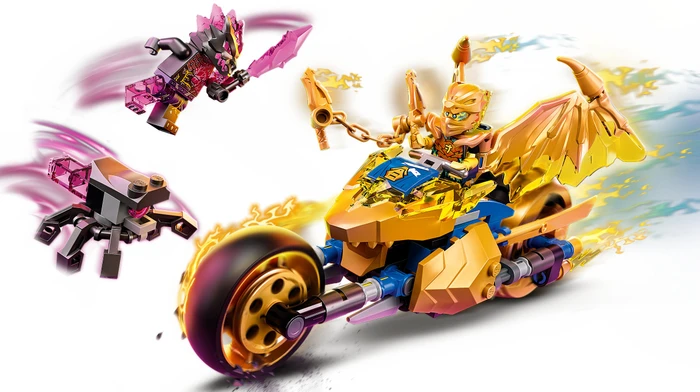 LEGO Ninjago - Jays Golddrachen-Motorrad