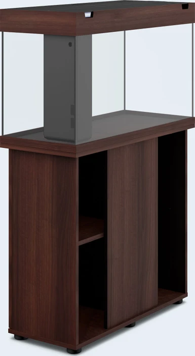 Juwel Rio 125 LED Aquarium-Set mit Unterschrank, dunkles Holz/dunkles Holz, 125l