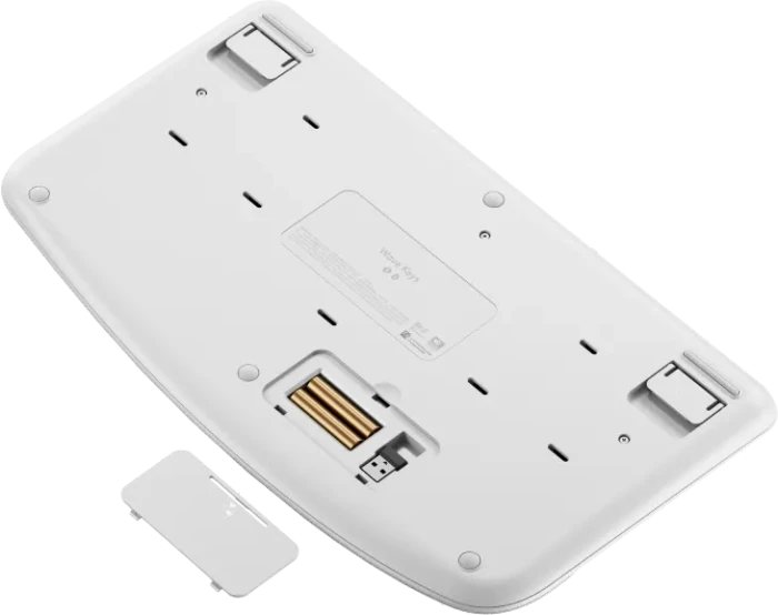Logitech Wave Keys, Grauweiß, Logi Bolt, USB/Bluetooth, DE
