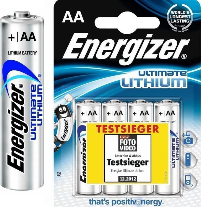 Energizer Ultimate Lithium Mignon AA, 8er-Pack