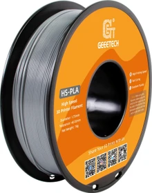 Geeetech HS-PLA, silber, Spule, 1.75mm, 1.00kg