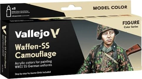 Vallejo Model Color Waffen-SS Camouflage Farbset, 8-tlg.