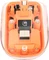 Manhattan Transparent Rechargeable Wireless Mouse, transparent/orange, USB Vorschaubild