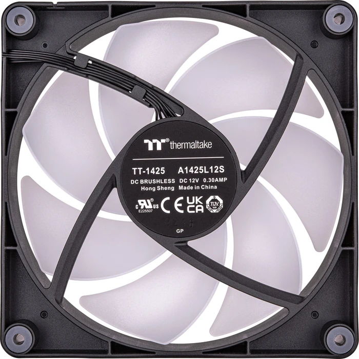 Thermaltake CT120 ARGB Sync Black, schwarz, 120mm, 2er-Pack