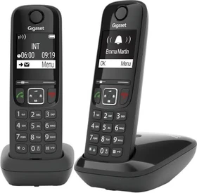 Gigaset AS690 Duo schwarz