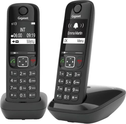 Gigaset AS690 Duo schwarz