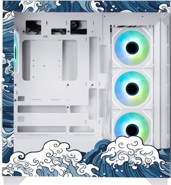 BitFenix CETO Premium Wave version, Glasfenster