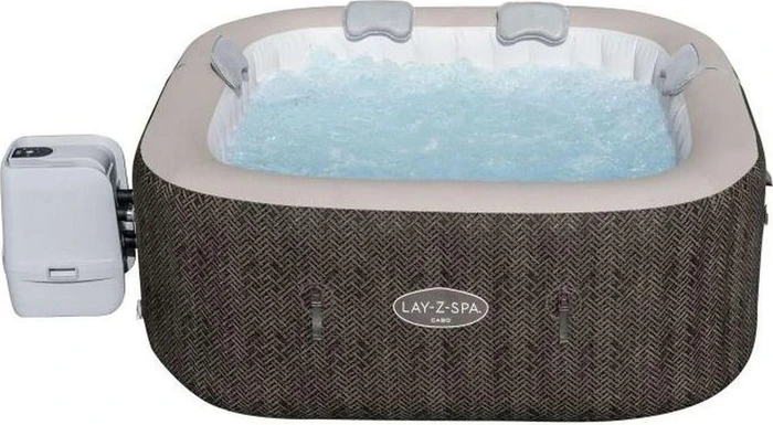 Bestway Lay-Z-Spa Cabo HydroJet Whirlpool quadratisch 180x180x71cm
