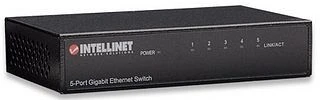 Intellinet Desktop Gigabit Switch, 5x RJ-45