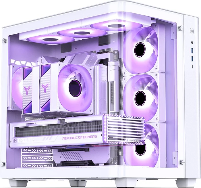 Jonsbo TK-3 White, Glasfenster