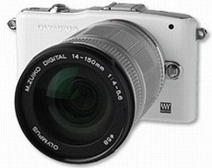 Olympus PEN E-PM1 weiß mit Objektiv M.Zuiko digital ED 14-150mm 4.0-5.6