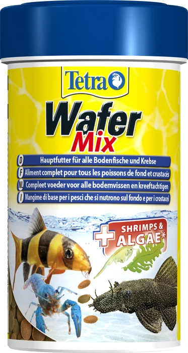 Tetra Wafer Mix Hauptfutter für Bodenfische und Krebse, 48g, 100ml