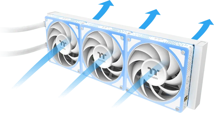 Thermaltake MAGCurve 360 Ultra ARGB Sync Snow Edition, weiß