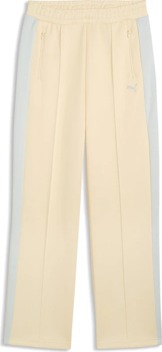 Puma T7 Always On Straight Trainingshose lang buttercream/créme de mint (Damen)