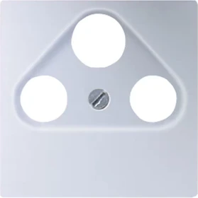 Jung Abdeckung Universal SAT/BK-Dose, aluminium