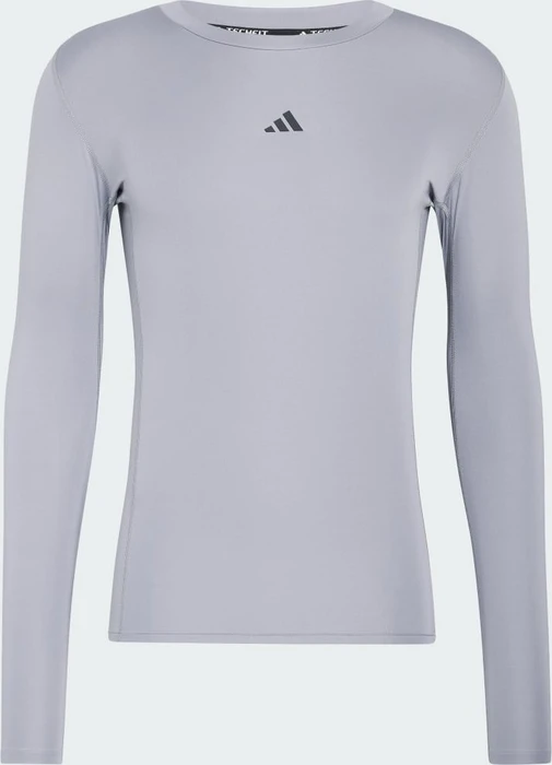 adidas Techfit Compression Training Kompressionsshirt langarm grau (Herren)