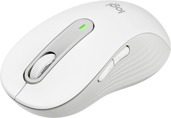 Logitech Signature M650 Large, Off-White, Logi Bolt, USB/Bluetooth