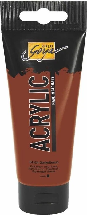 Kreul Solo Goya Acrylic Acrylfarbe, dunkelbraun, 100ml