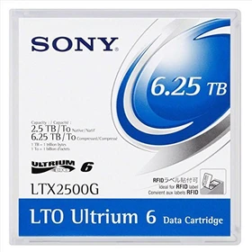 Sony LTO-Ultrium 6 Kassette, 2.5TB/6.3TB