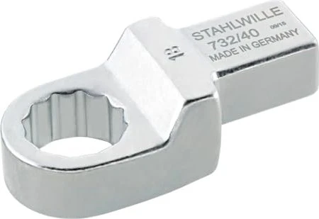 Stahlwille 732/40 Einsteck-Ringschlüssel 14x18mm, 34mm