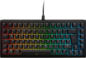 Ducky Tinker 75, schwarz/weiß, MX RGB RED, USB, DE
