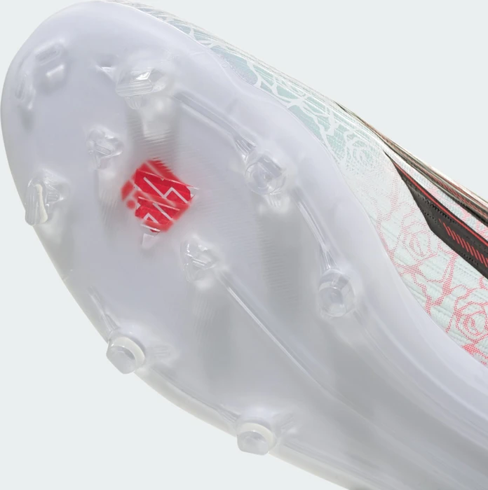 adidas F50 League Laceless FG/MG Lamine Yamal cloud white/core black/lucid red (Junior)