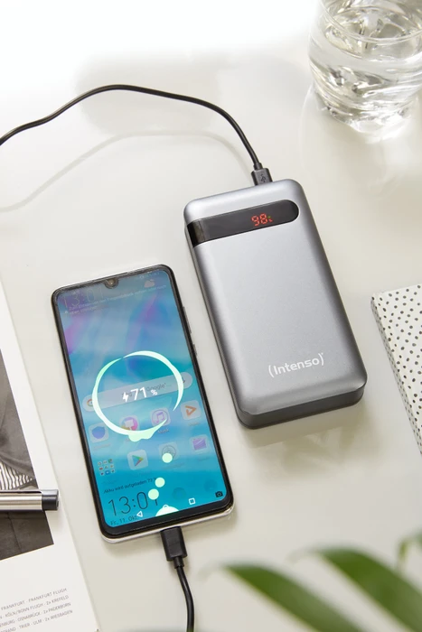 Intenso Powerbank PD 20000 schwarz/silber