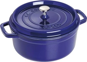 Zwilling Staub Cocotte Schmortopf rund 26cm 5.2l dunkelblau