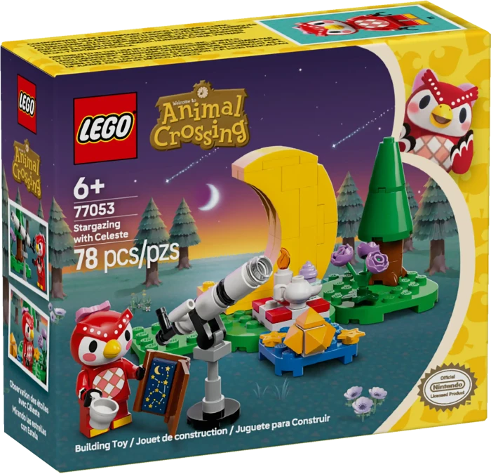 LEGO Animal Crossing - Sternbeobachtung mit Eufemia