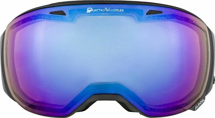 Alpina Big Horn QVMM black matt/blue spherical