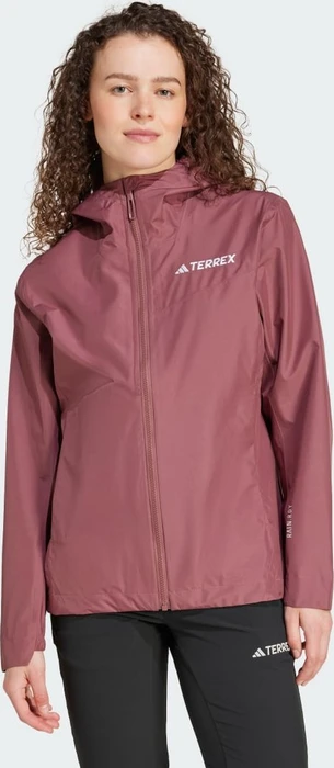 adidas Terrex Multi 2.5L Rain.RDY Funktionsjacke burgundy (Damen)