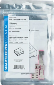 SmartKeeper USB-A Portblocker, Essential Basic, UL03, pink, 10er-Pack
