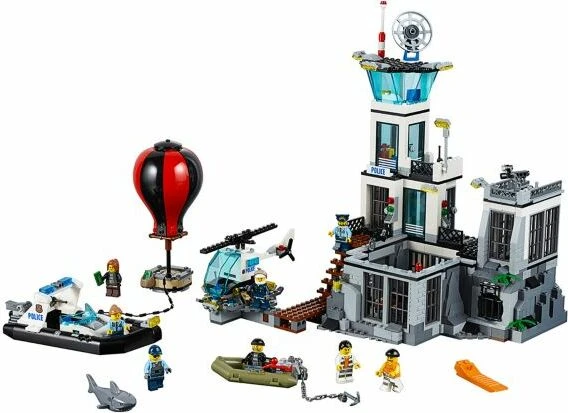 LEGO City Polizei - Polizeiquartier auf der Gefängnisinsel