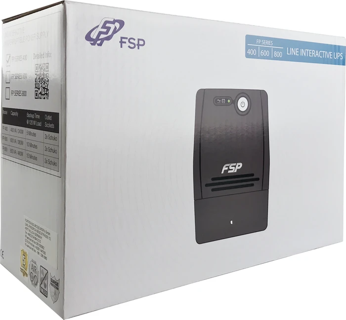 FSP FP 400, 400VA, USB/seriell
