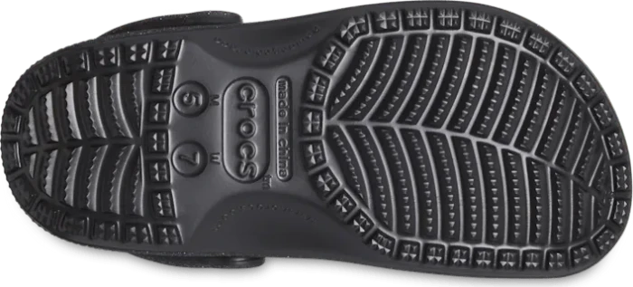 Crocs Classic Glitter black glitter (Damen)