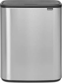 Brabantia Bo Touch Bin 60l matt steel fingerprint proof