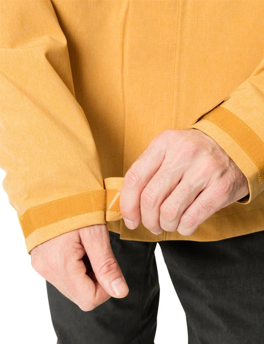 Vaude Yaras Warm Rain Fahrradjacke burnt yellow (Herren)