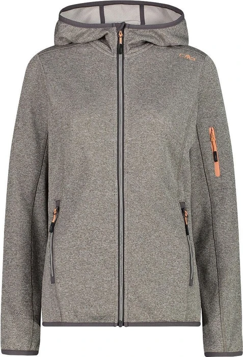CMP Knit Tech Fleece Mesh Hoody Jacke (Damen)